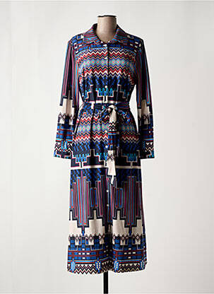 Rochie lungă albastru K-DESIGN femeie