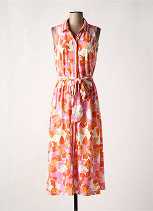 Rochie lungă portocaliu K-DESIGN femeie