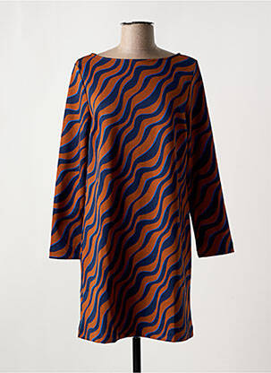 Rochie scurtă maro SURKANA femeie