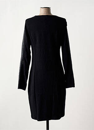 Rochie scurtă mâneci lungi mâneci lungi negru MALOKA femeie