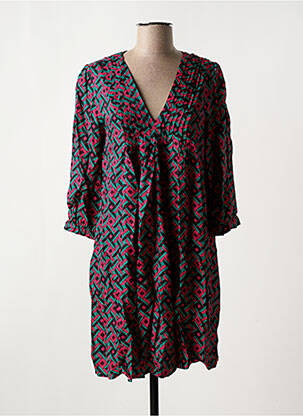 Rochie scurtă mâneci 3/4 mâneci 3/4 negru FREEMAN T.PORTER femeie