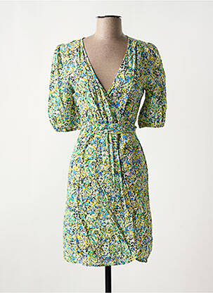 Rochie scurtă galben FREEMAN T.PORTER femeie