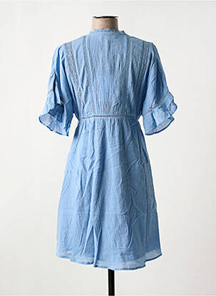 Rochie scurtă mâneci scurte mâneci scurte albastru FREEMAN T.PORTER femeie