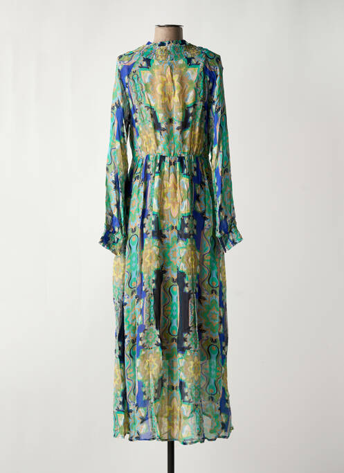 Rochie lungă albastru CREAM femeie