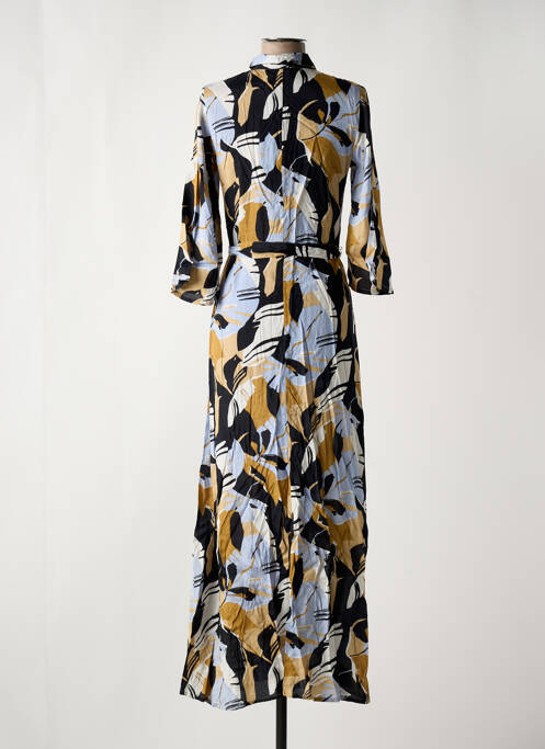 Rochie lungă albastru KAFFE femeie