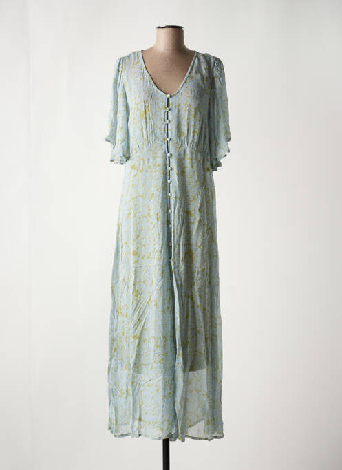 Rochie lungă albastru CREAM femeie