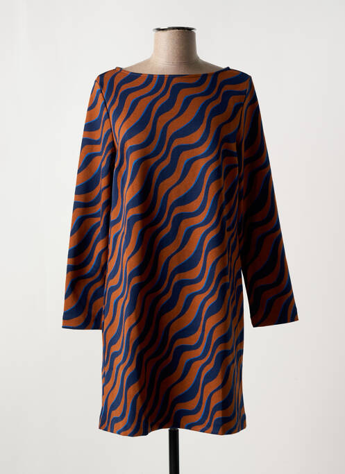 Rochie scurtă maro SURKANA femeie