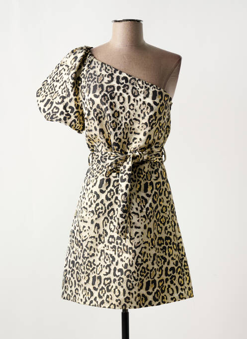 Rochie scurtă auriu MAITE BY LOLA CASADEMUNT femeie