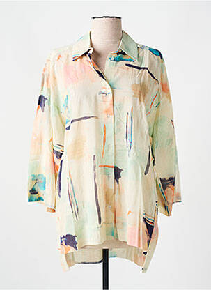 Tunică mâneci lungi bej IN WEAR femeie