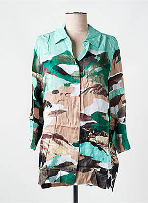 Tunică mâneci lungi verde IN WEAR femeie