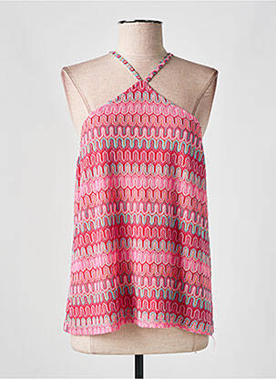 Top roz CREAM femeie