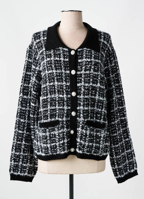 Vestă cu mâneci lungi negru CREAM femeie