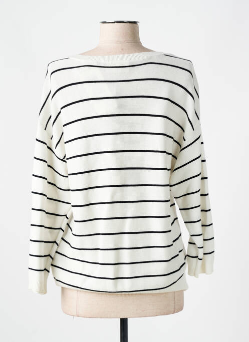 Vestă cu mâneci lungi bej CREAM femeie