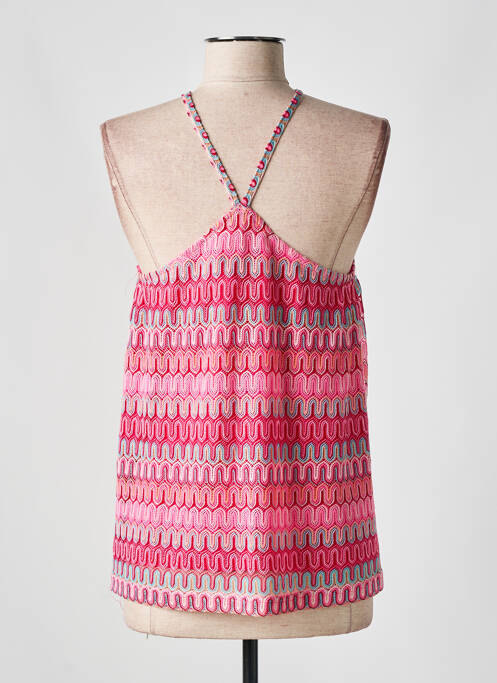 Top roz CREAM femeie