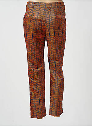 Pantalon 7/8 elasticitate mărime normală portocalie SURKANA femeie