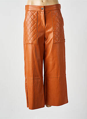 Pantalon larg portocaliu MAITE BY LOLA CASADEMUNT femeie