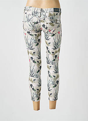 Blugi skinny elasticitate talie joasă verde FREEMAN T.PORTER femeie