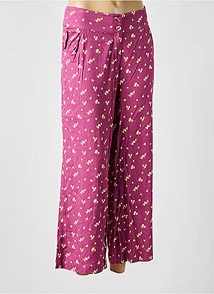 Pantalon larg violet ZILCH femeie