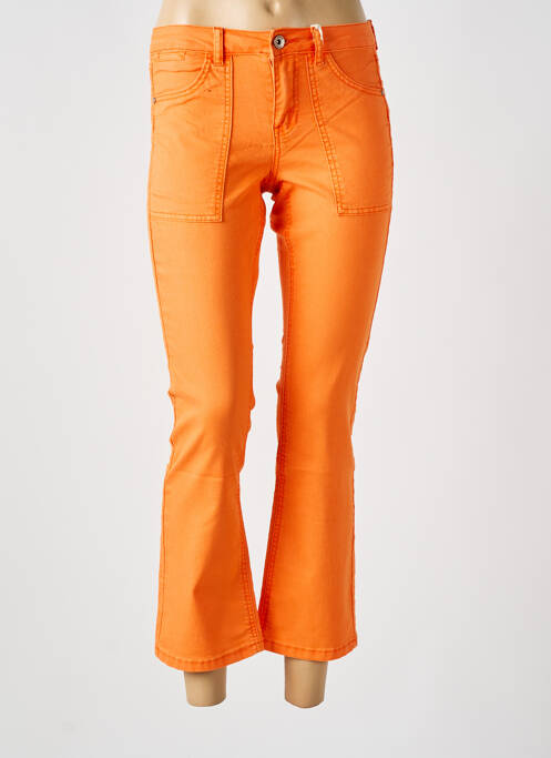 Blugi bootcut portocaliu CREAM femeie