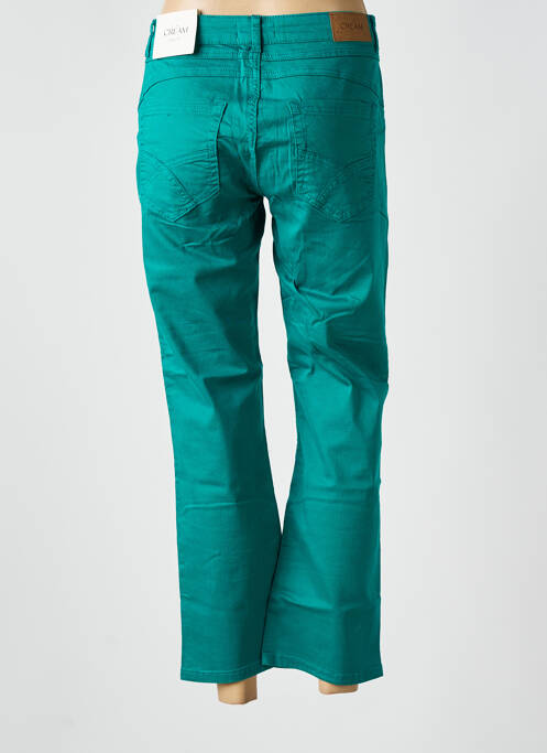 Blugi cu croială slim verde CREAM femeie