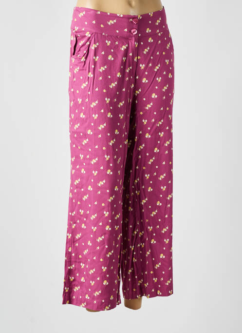Pantalon larg violet ZILCH femeie