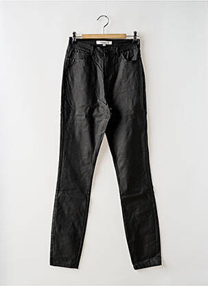 Pantalon slim talie înaltă talie înaltă negru BROADWAY femeie