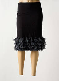 Fustă midi talie înaltă negru MYRINE ANTWERP femme