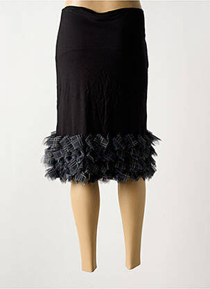 Fustă midi elasticitate negru MYRINE ANTWERP femeie