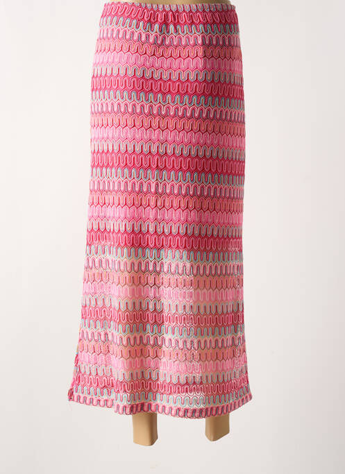 Fustă lungă roz CREAM femeie