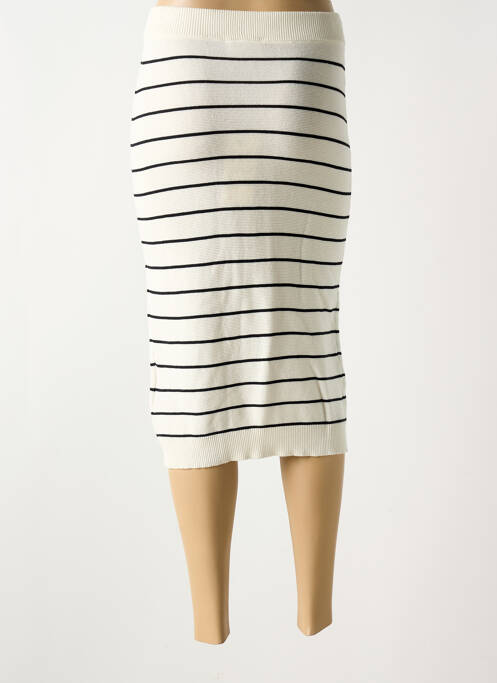 Fustă midi bej CREAM femeie