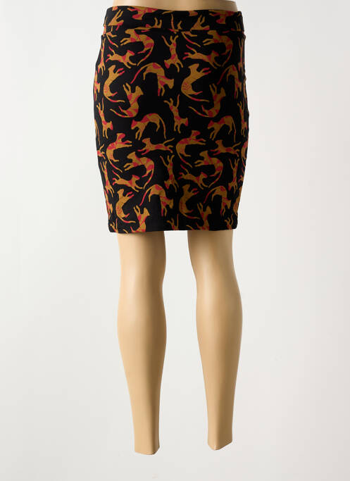 Fustă midi negru ZILCH femeie