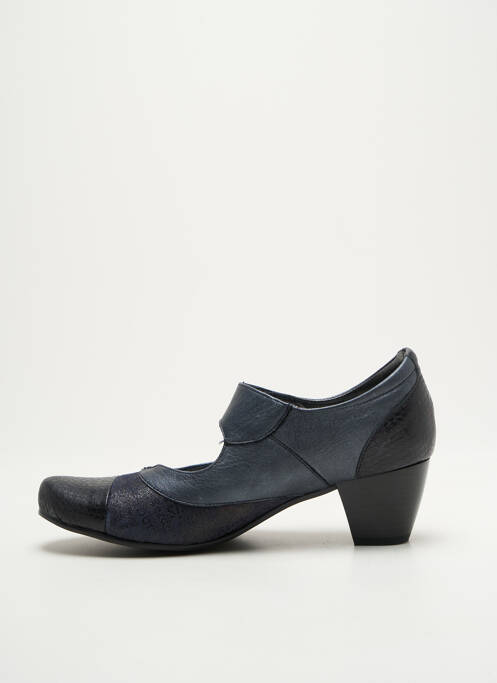 Pantofi cu toc albastru INEA femeie