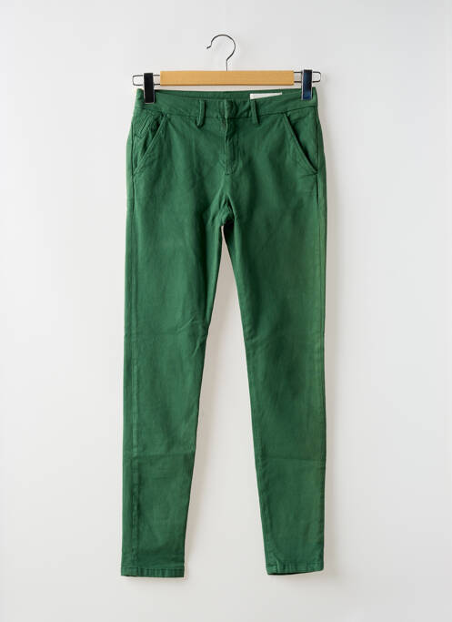 Pantalon chino verde închis REIKO femeie