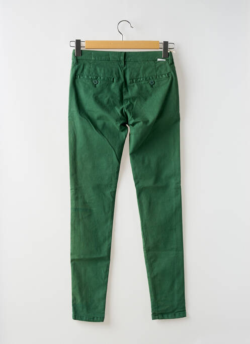 Pantalon chino verde închis REIKO femeie