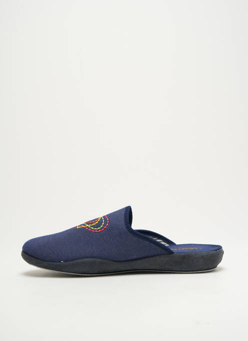 Papuci/Pantofi de casă albastru SEMELFLEX femeie