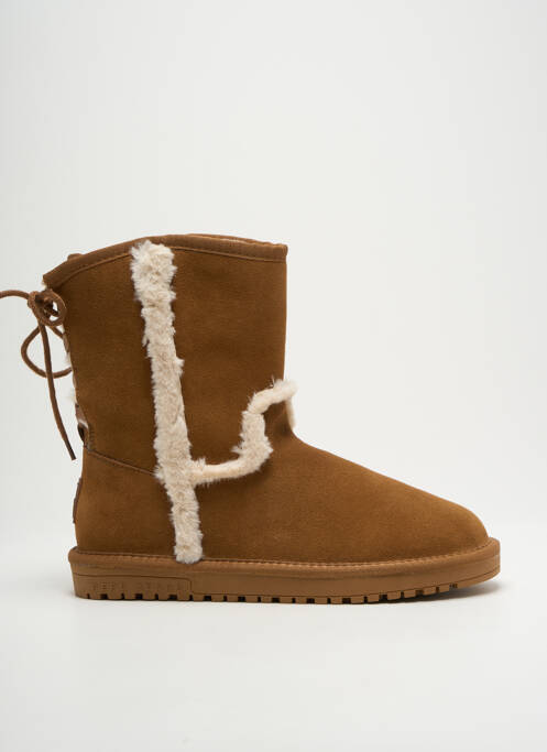 Botine/Ghete maro PEPE JEANS femeie