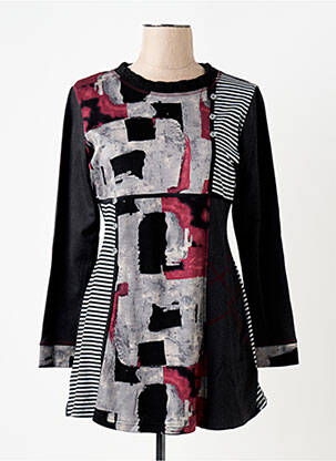 Tunică mâneci lungi gri S.QUISE femeie