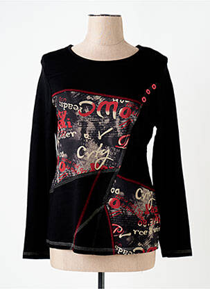 Tricou negru S.QUISE femeie