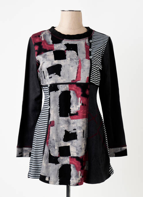 Tunică mâneci lungi gri S.QUISE femeie