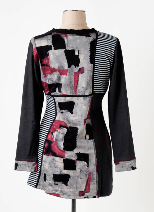 Tunică mâneci lungi gri S.QUISE femeie