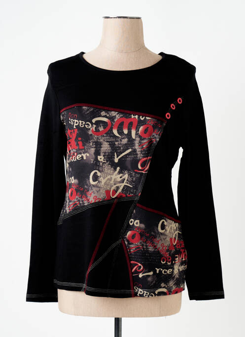 Tricou negru S.QUISE femeie