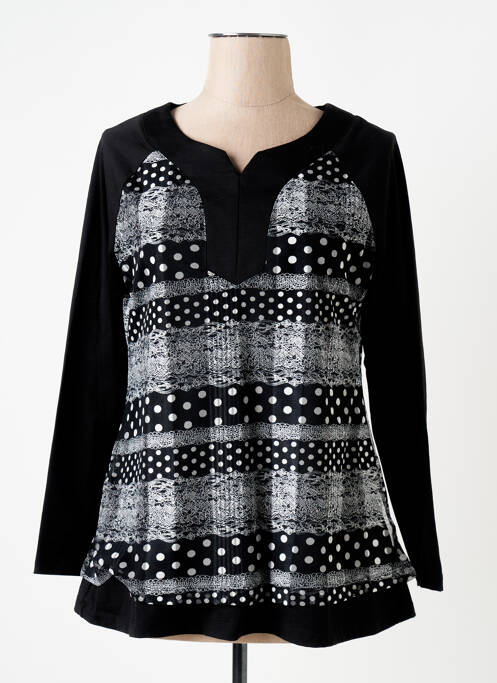 Top negru S.QUISE femeie