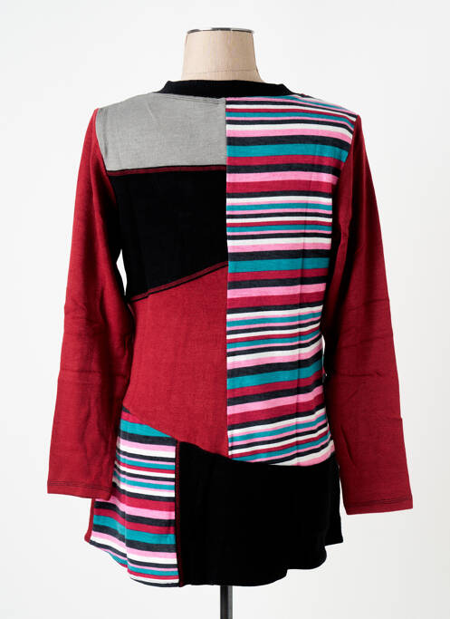 Tunică mâneci lungi roșu S.QUISE femeie