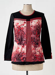 Tricou mâneci lungi mâneci lungi negru S.QUISE femme