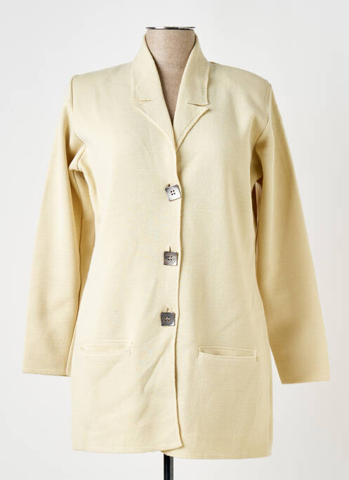 Vestă cu mâneci lungi bej DUGER femeie