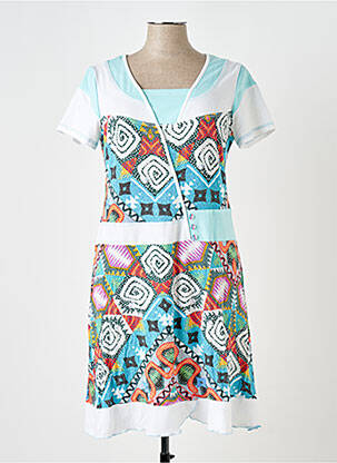 Rochie midi albastru S.QUISE femeie