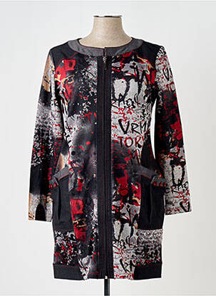 Jachete casual gri QUATRE VINGT JOURS femeie