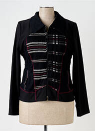 Jachete casual guler de bluză negru S.QUISE femme