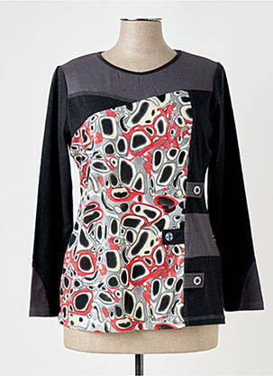 Tricou gri S.QUISE femeie