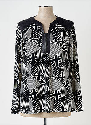 Top negru S.QUISE femeie